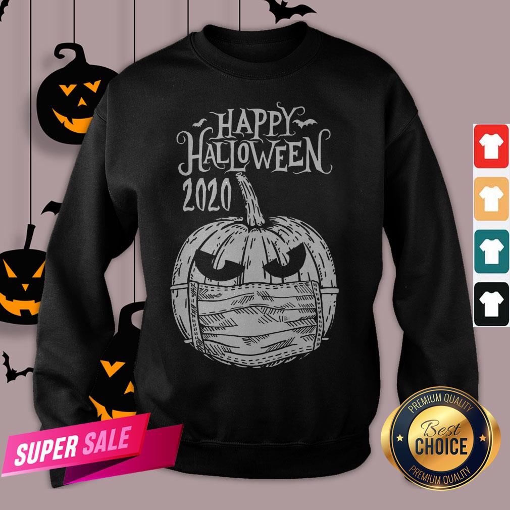 Happy Halloween 2020 Pumpkin Mask Costume Shirt