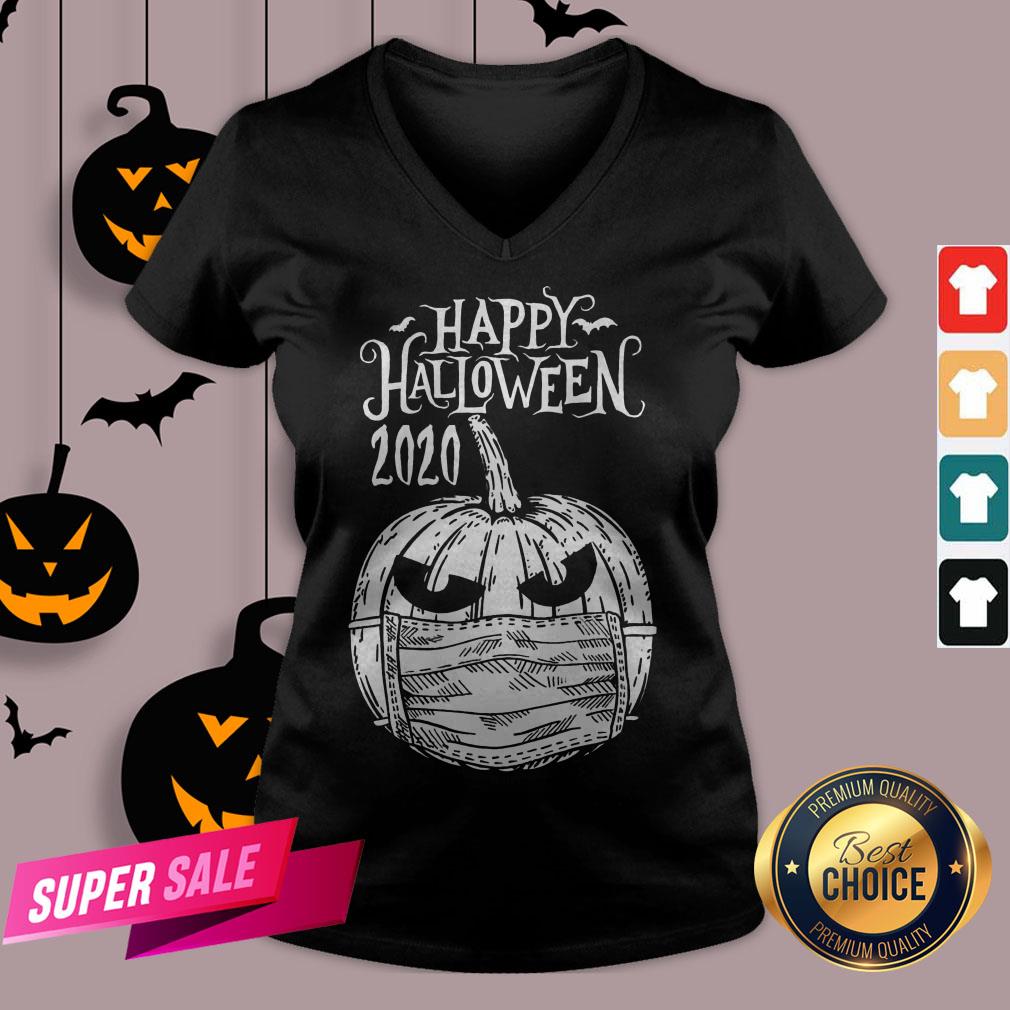 Happy Halloween 2020 Pumpkin Mask Costume Shirt