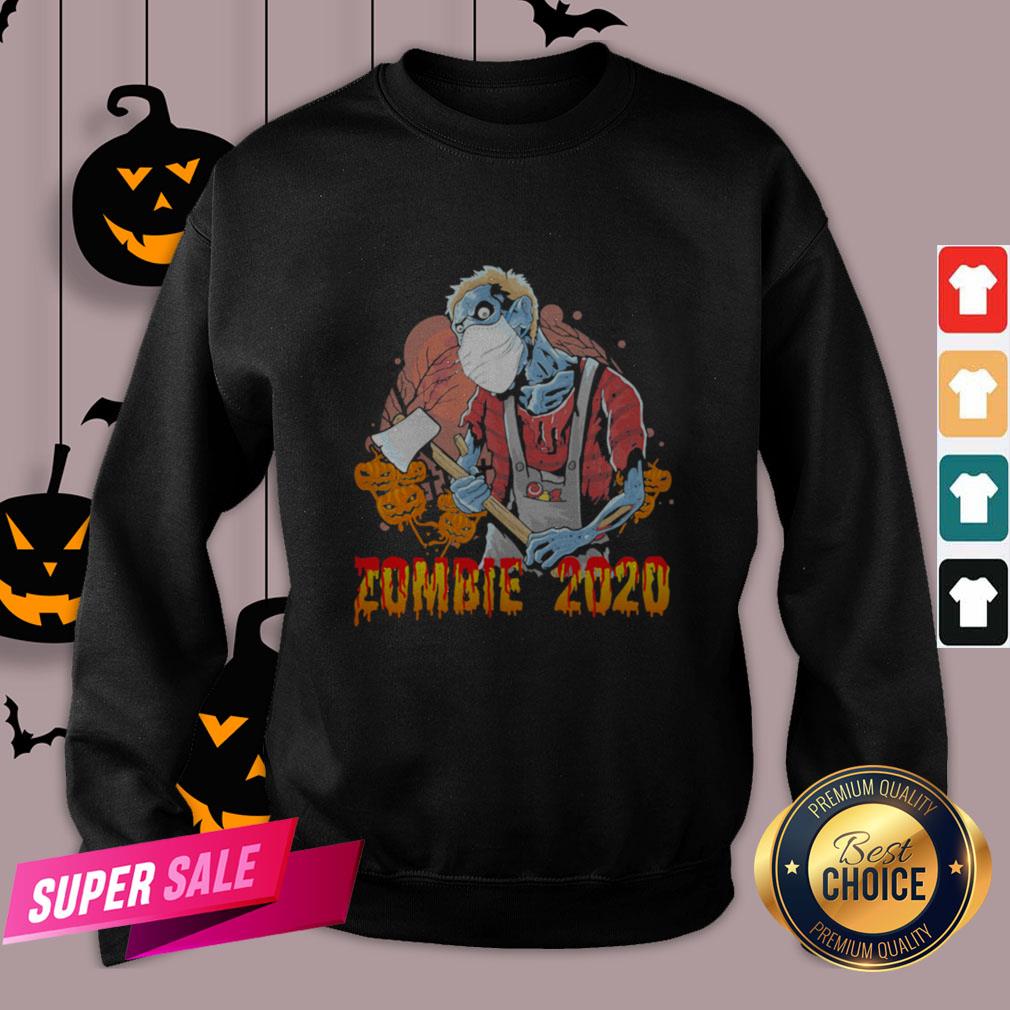 Happy Halloween Zombie Mask 2020 Pumpkins Shirt