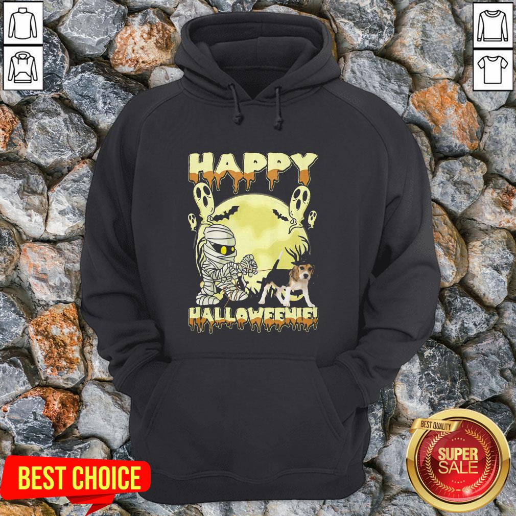 Happy Halloweenie Ghost Dog Shirt