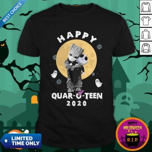 Groot Face Mask Hug Jack Skellington Happy Quart-O-Teen 2020 Shirt