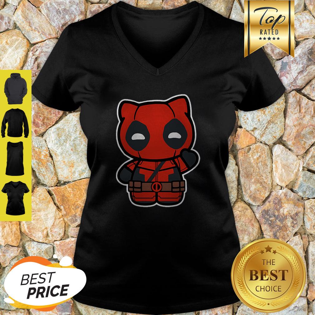 Hi- Yukio Marvel Deadpool Hello Kitty Shirt