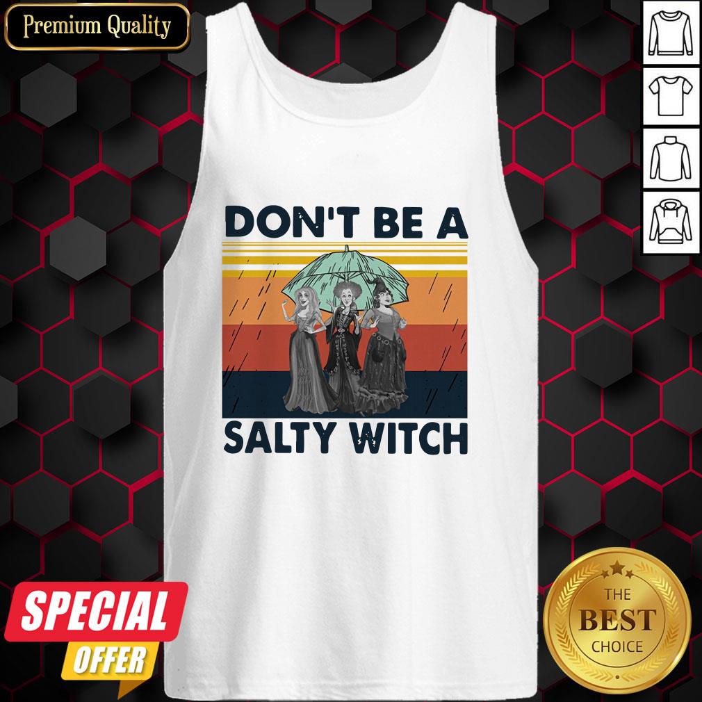 Hocus Pocus Don’t Be A Salty Witch Vintage Shirt