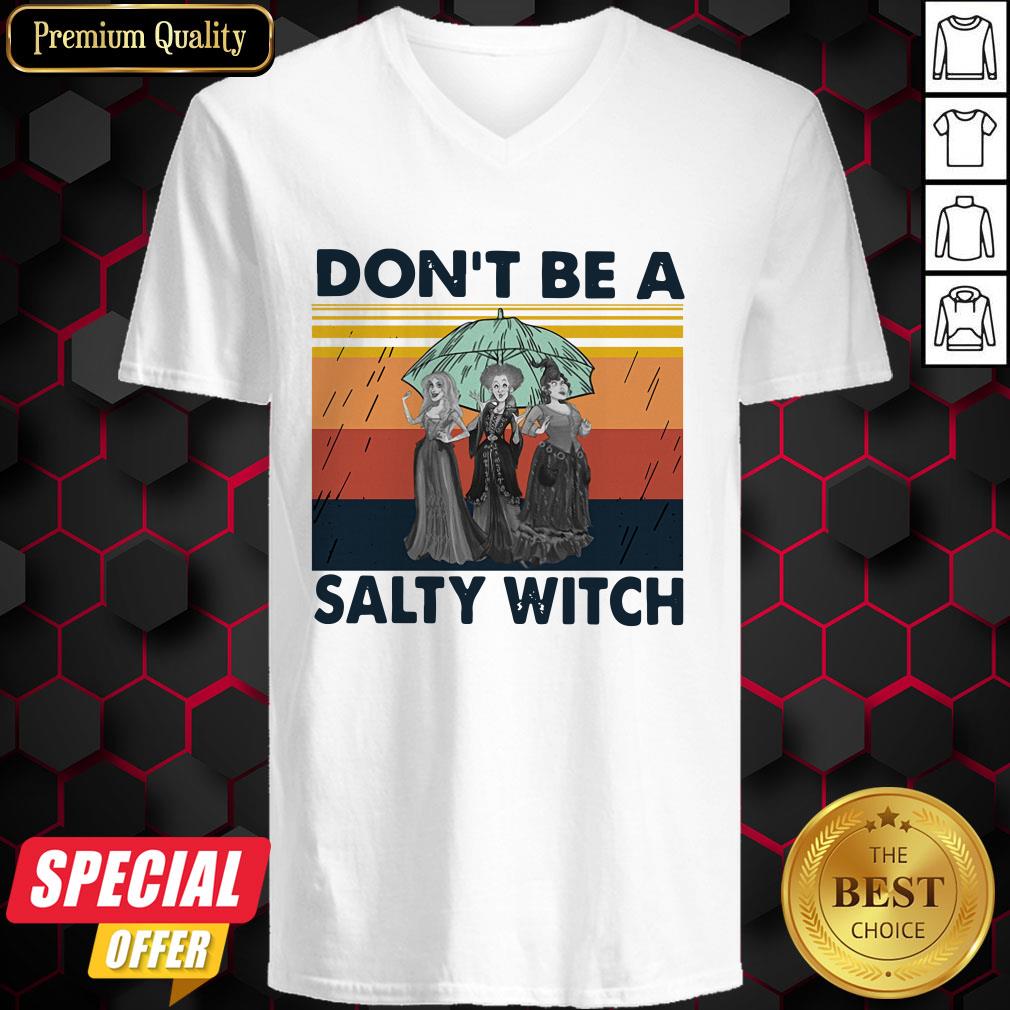 Hocus Pocus Don’t Be A Salty Witch Vintage Shirt