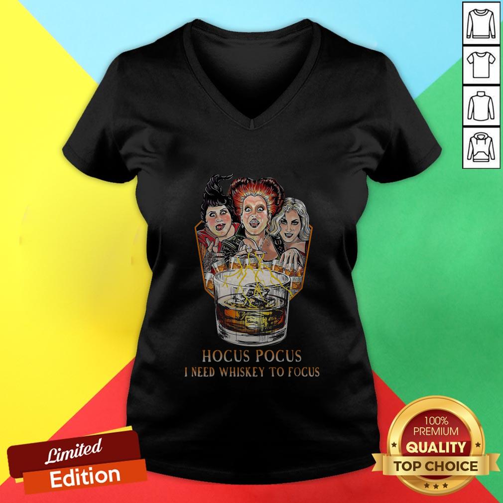 Hocus Pocus I Need Whiskey To Focus T-Shirt