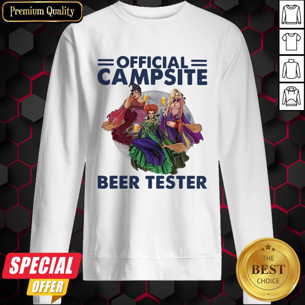 Hocus Pocus Official Campsite Beer Tester Shirt
