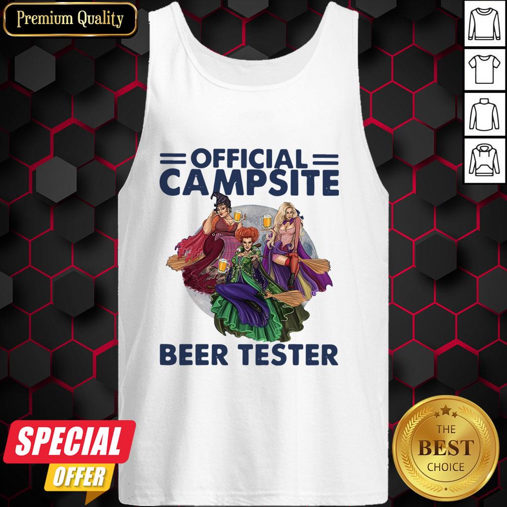 Hocus Pocus Official Campsite Beer Tester Shirt