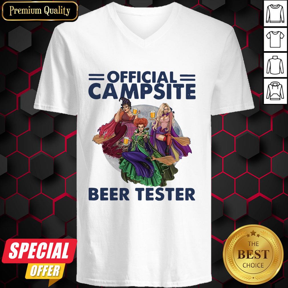 Hocus Pocus Official Campsite Beer Tester Shirt