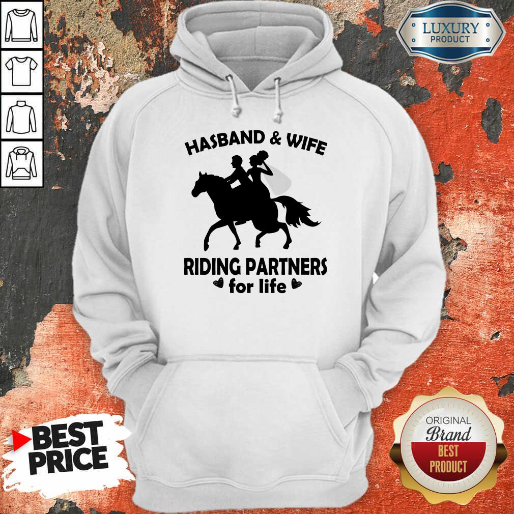 Horse Husband And Wife Riding Partners Shirt