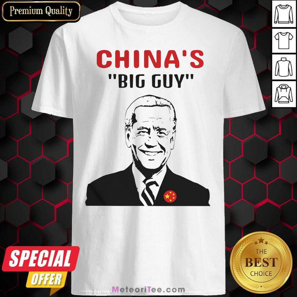 Hot Biden Is China’s Guy In A Big Way Election Shirt