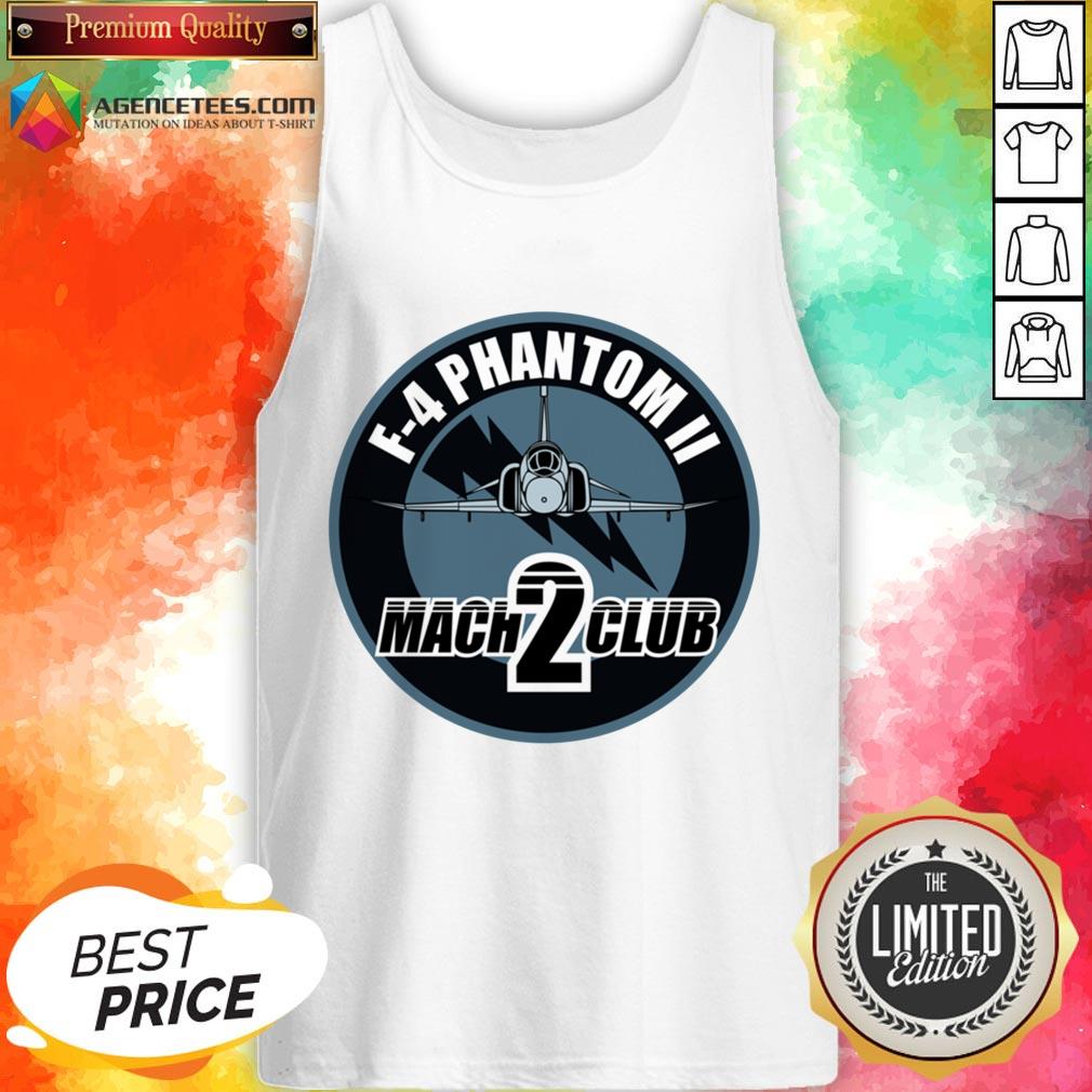 Hot F-4 Phantom Ii Mach 2 Club Shirt