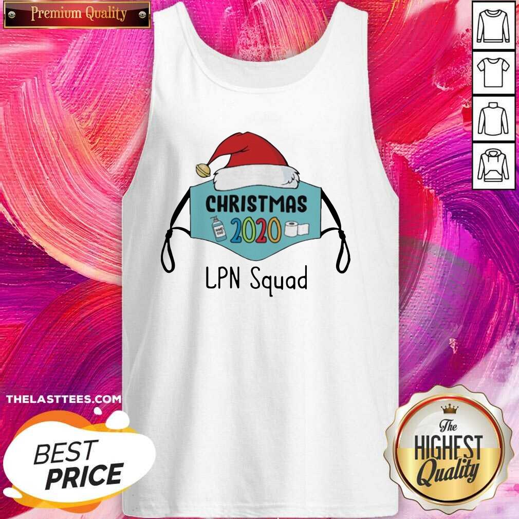 Hot Mask Santa 2020 Anti Covid 19 Merry Christmas 2020 Lpn Squad Shirt