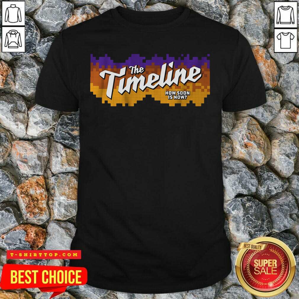 Hot The Timeline How Soon Is Now Shirt