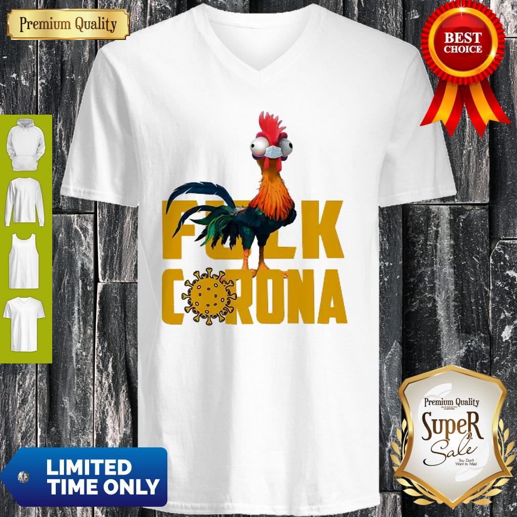 Awesome Chicken Hei Hei Fuck Coronavirus Shirt
