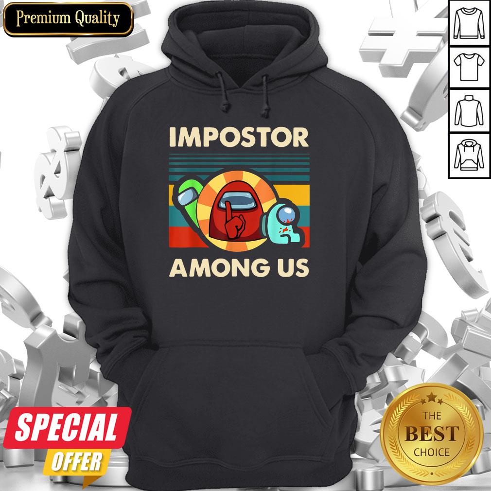 Impostor Among Us Funny Vintage Game Sus Shirt