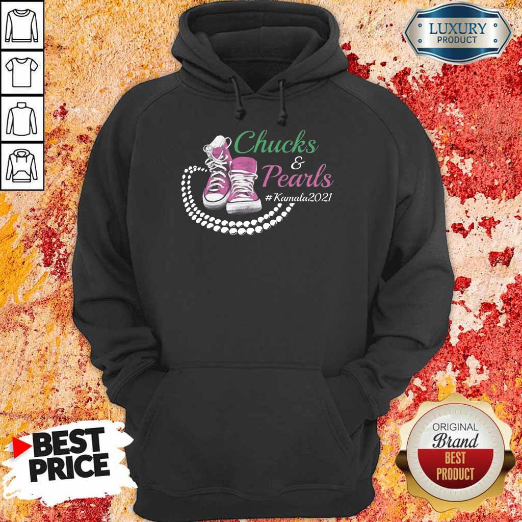 Irritated Kamala Harris Chucks And Pearls 1908 Shirt