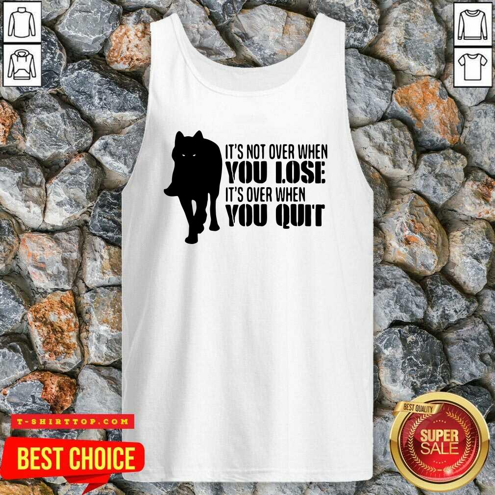 It’s Not Over Until It’s Over Donald Trump American Flag Shirt