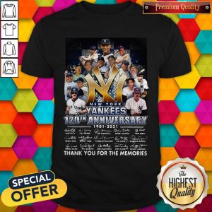 Thank You For The Memories Signatures Shirt