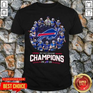 Buffalo Bills AFC East Division Champions 2021 Signatures Shirt