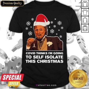 Premium Leonardo Dicaprio Covid Thinks I’m Going To Self Isolate This Christmas Shirt