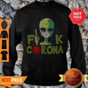 Official Alien Mask Fuck Corona Shirt