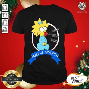 Premium Suck Suck Suck Maggie Simpson Shirt