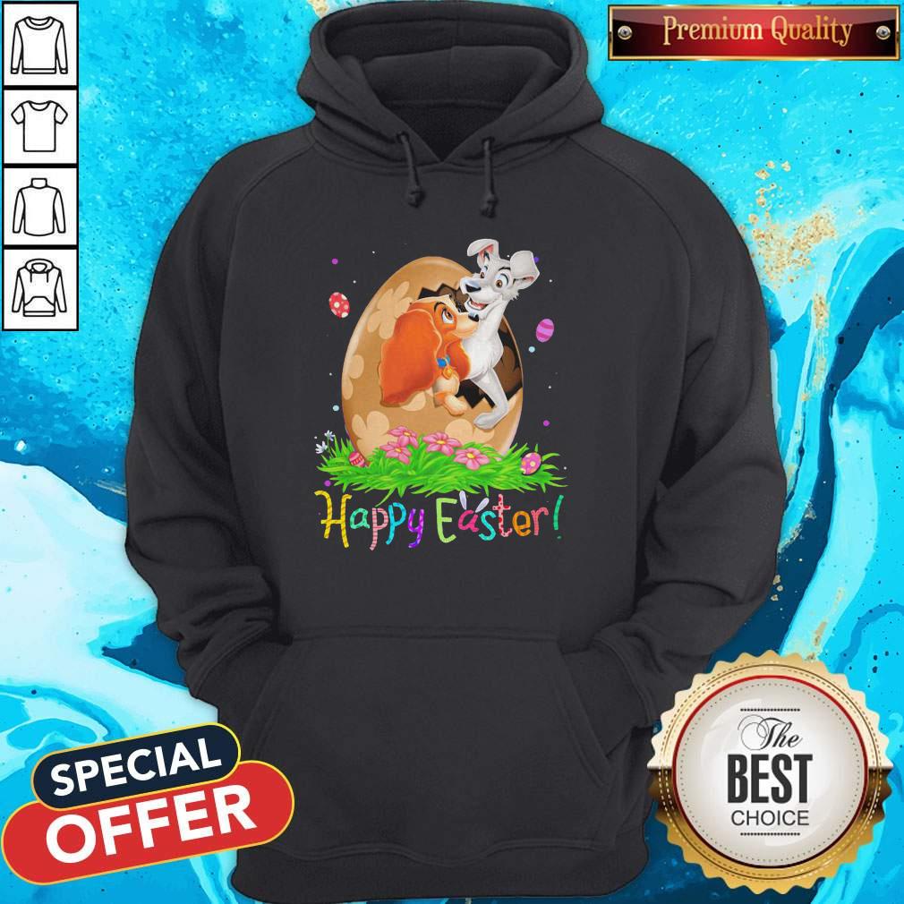 Lady And The Tramp Easter Egg Happy Easter Nice Shirt