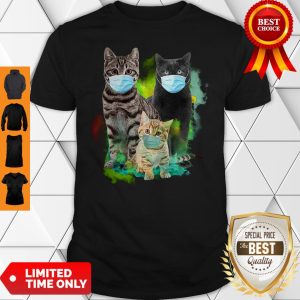 Official Cat Wear Face Mask Tee Shirt
