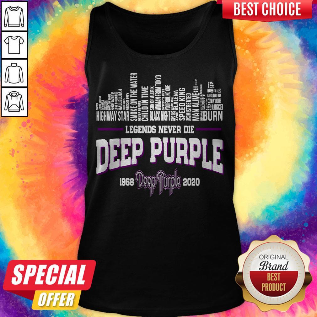 Legends Never Die Deep Purple 1968-2020 Shirt
