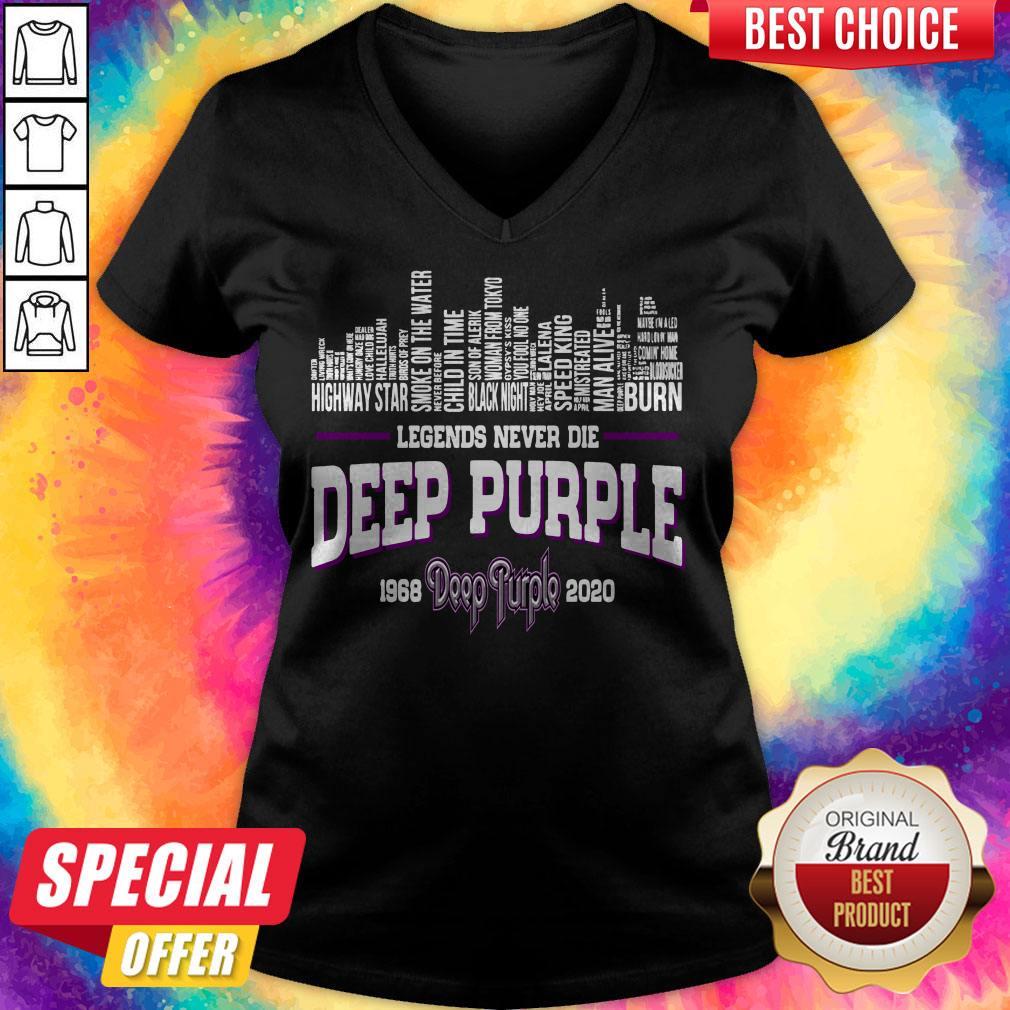 Legends Never Die Deep Purple 1968-2020 Shirt