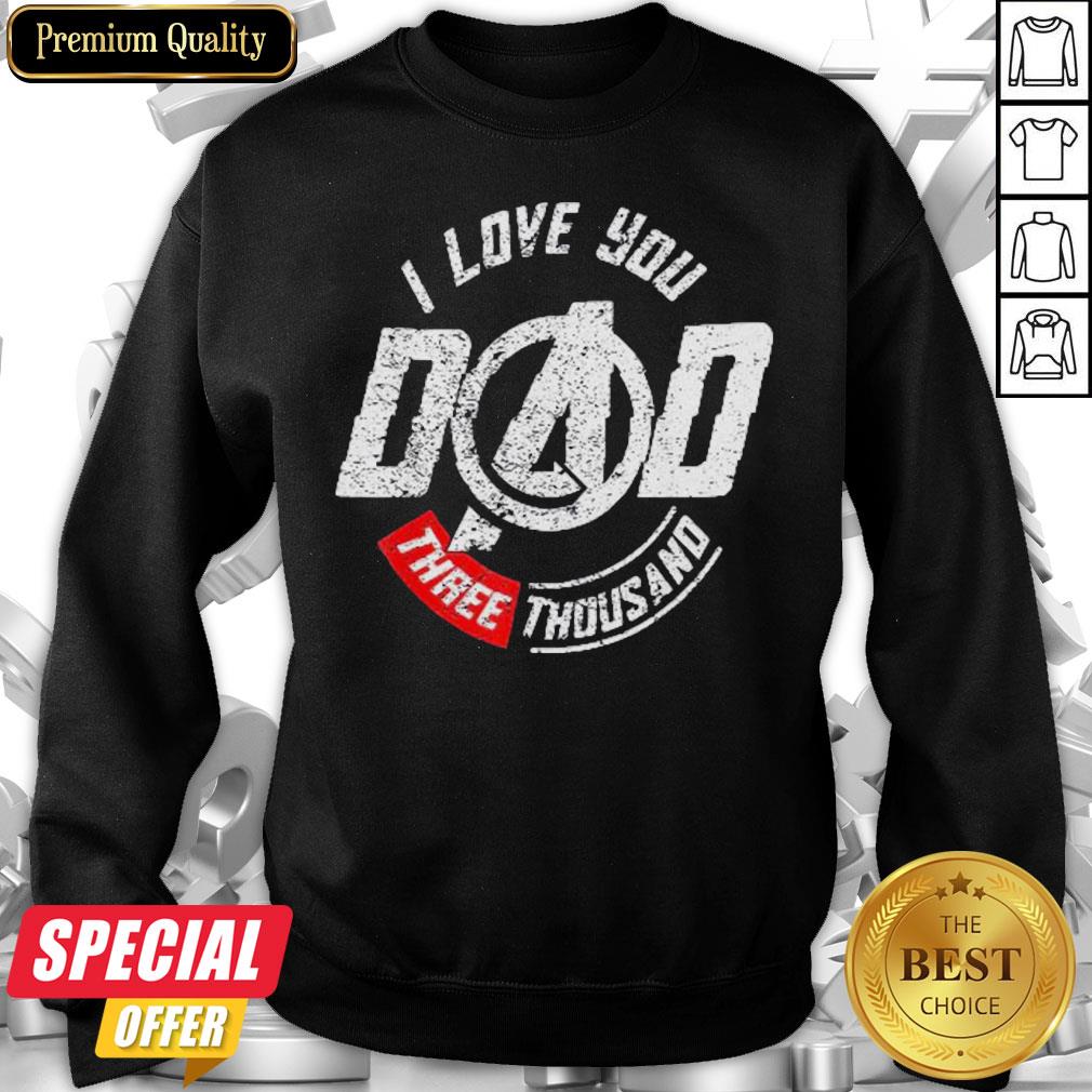 Marvel Avengers Endgame Iron Man I Love You 3000 Shirt