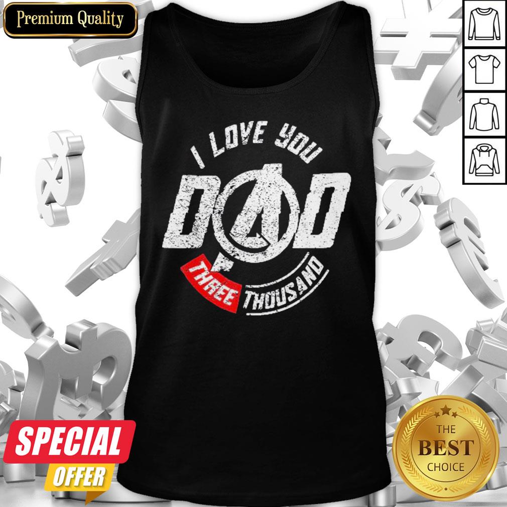 Marvel Avengers Endgame Iron Man I Love You 3000 Shirt