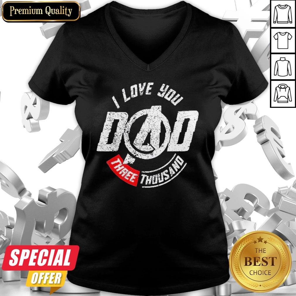 Marvel Avengers Endgame Iron Man I Love You 3000 Shirt