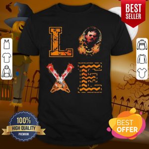 Super Nice Michael Myers Love Halloween Knife Shirt