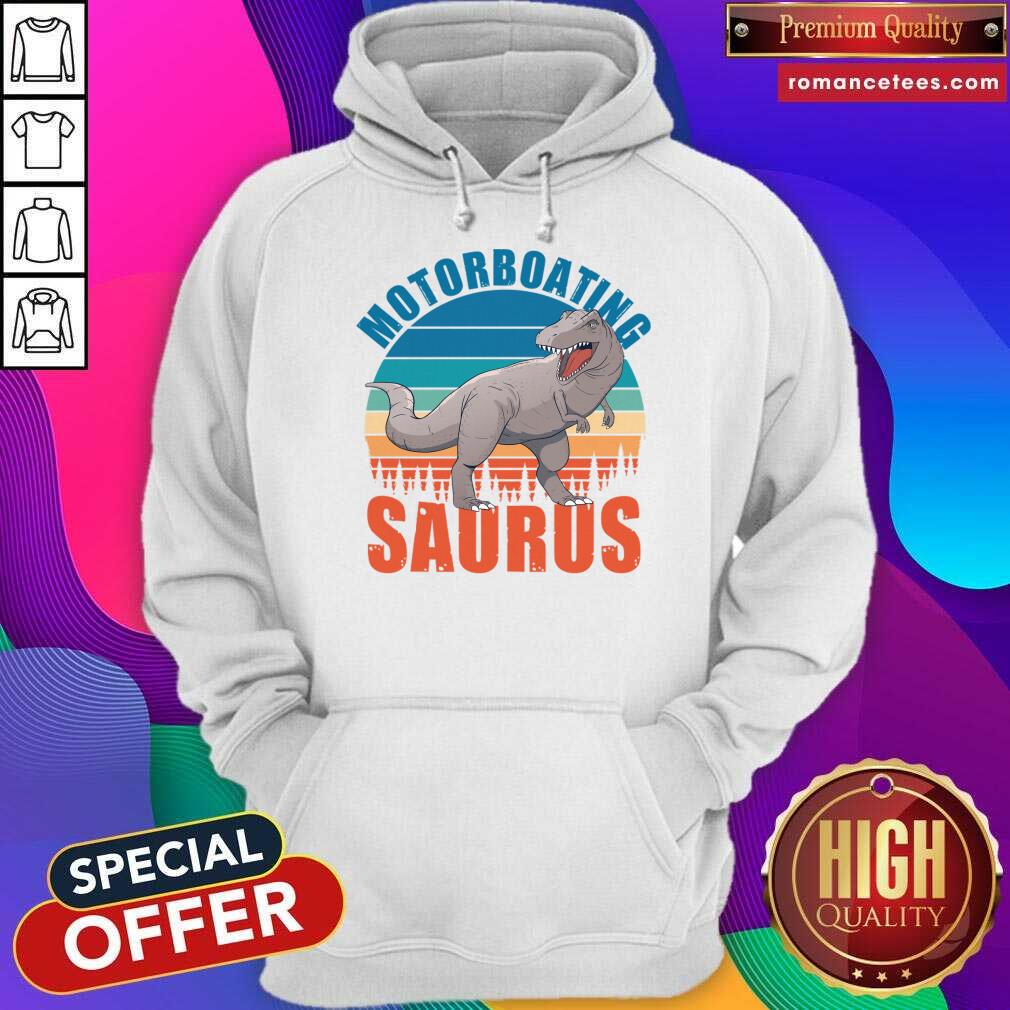 Motorboating Saurus Vintage Shirt