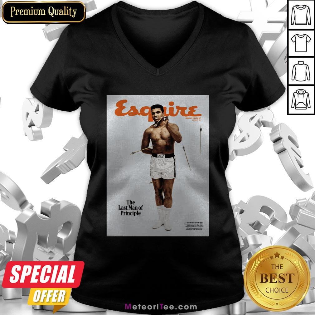Muhammad Ali Esquire The Last Man Of Principle Shirt