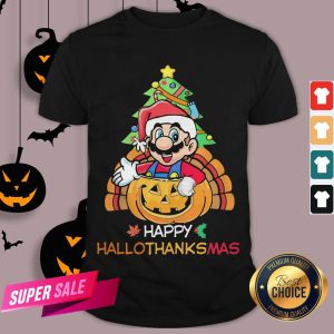 Mario Segale Happy Hallothanksmas Shirt