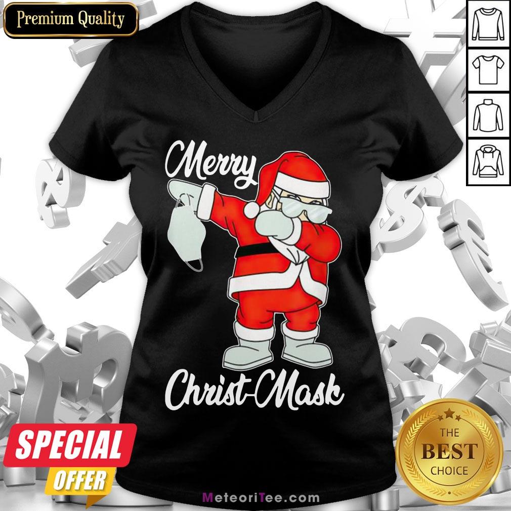 Nice 2020 Santa Claus Dabbing Merry Christmas Shirt