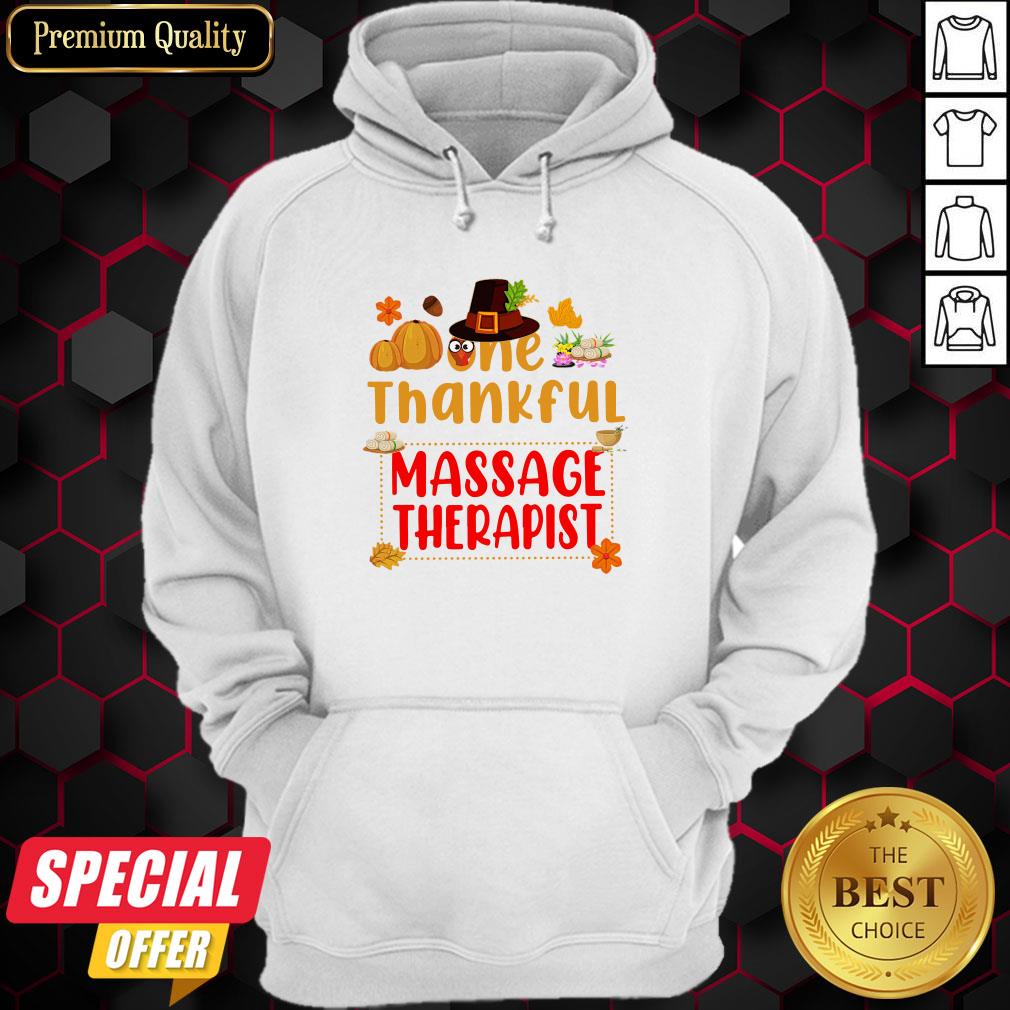 Nice Are Thankful Massage Therapist Shirt