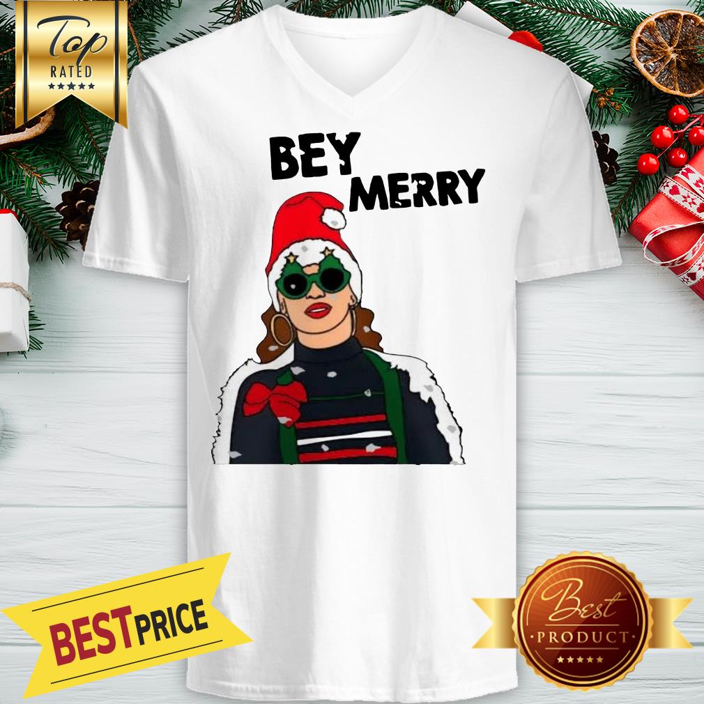 Nice Beyonce Bey Merry Christmas Shirt