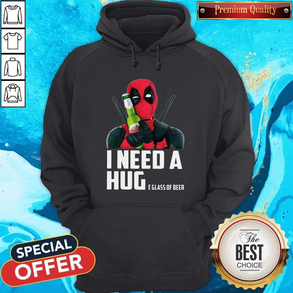 Nice Deadpool I Need A Huge Glass Of Beer Shirt