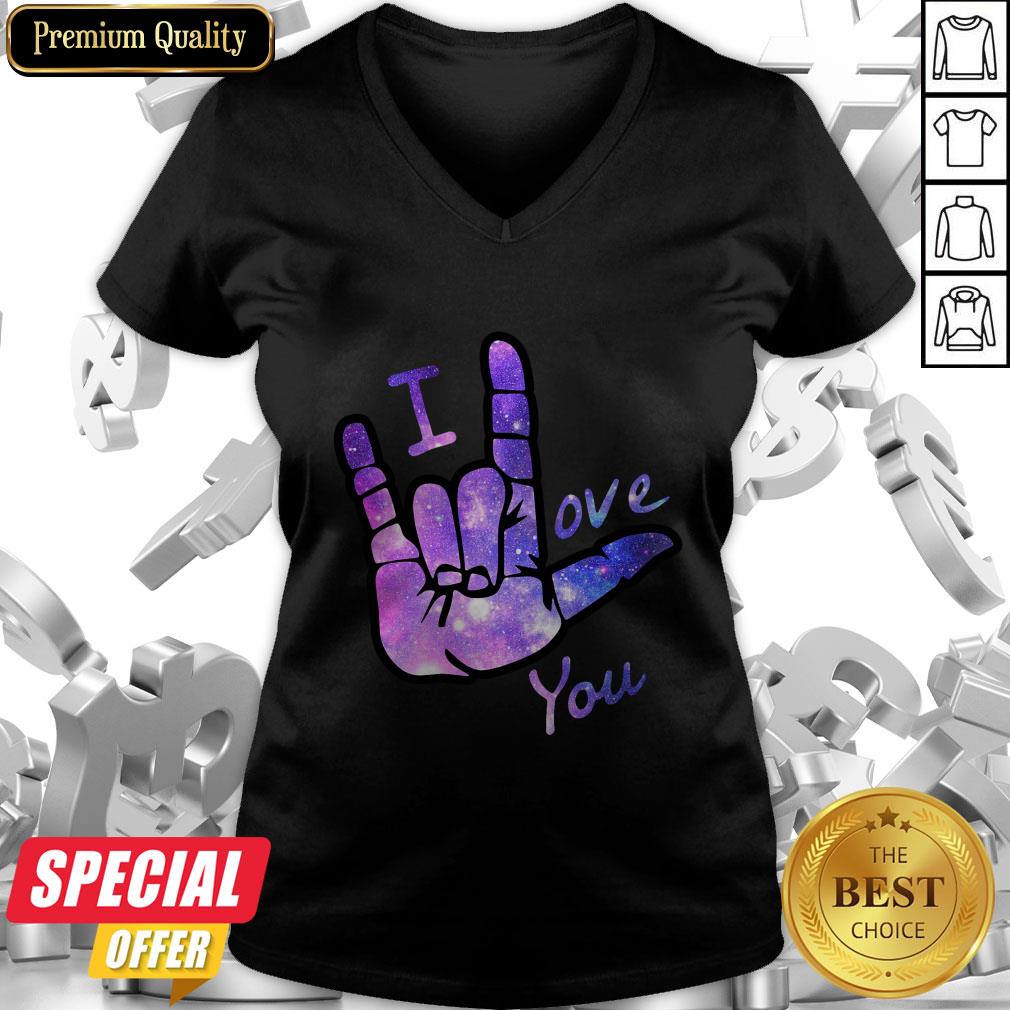Nice I Love You Sign Language Shirt