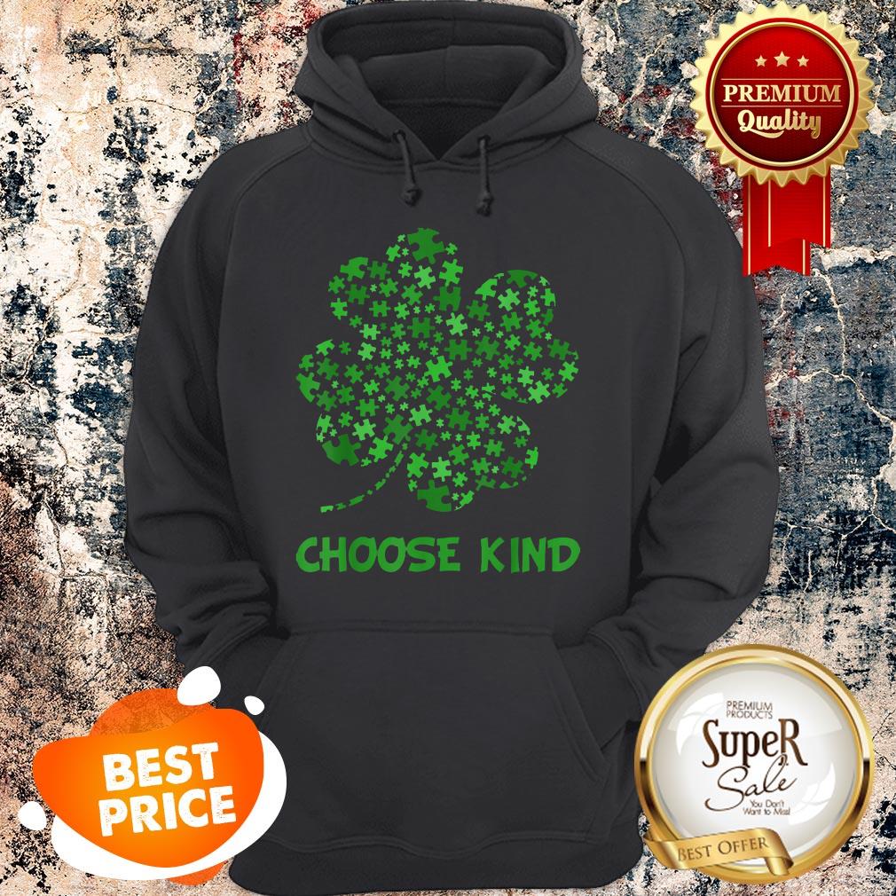 Nice Irish Shamrock Autism Puzzle Pieces St Patrick’s Day Gifts Shirt