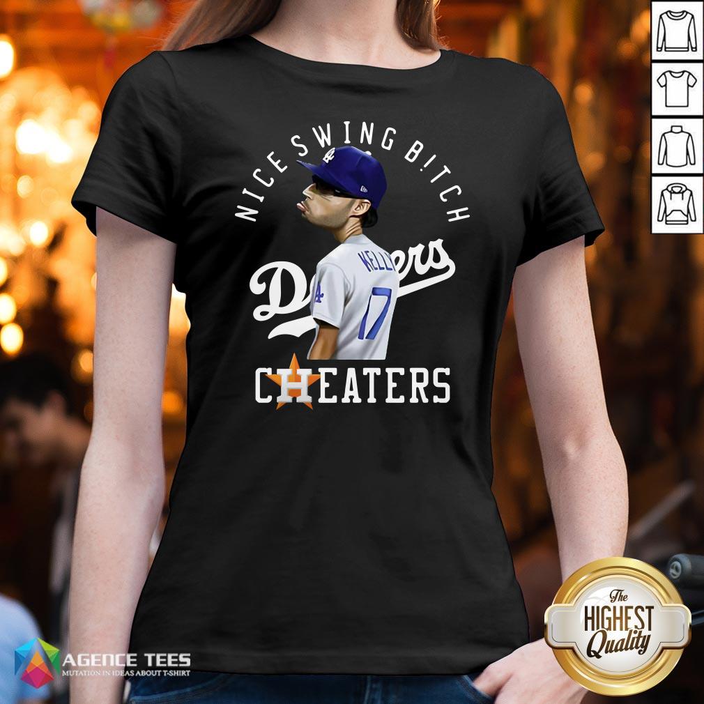 Nice Joe Kelly Nice Swing Bitch Dodgers Cheaters Shirt