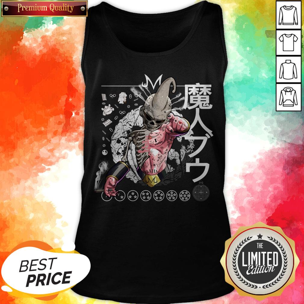 Nice Kid Buu Majin Skull Dragon Ball Bu Vegeta Goku Shirt