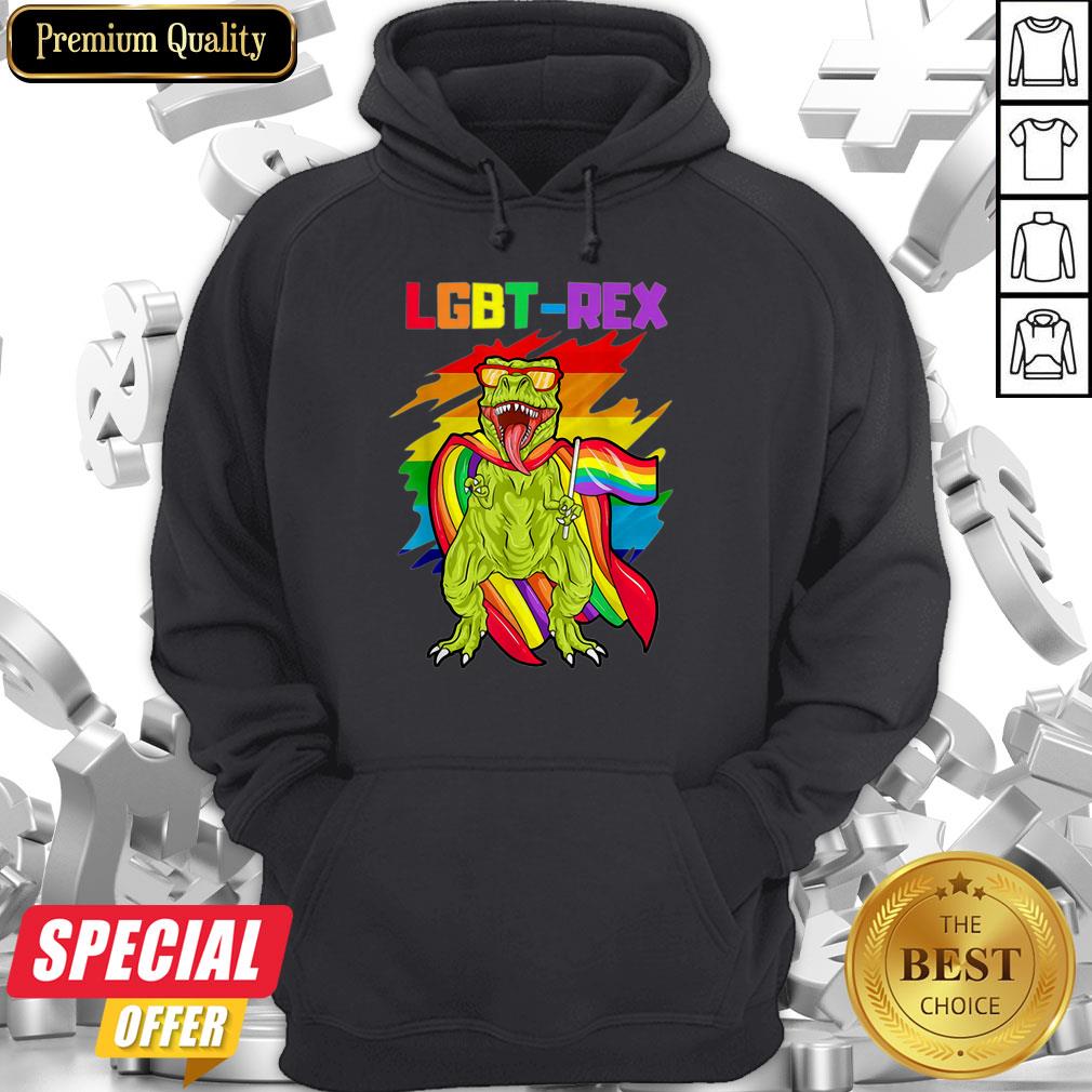 Nice LGBT Rex Rainbow Pride Flag Parade Shirt