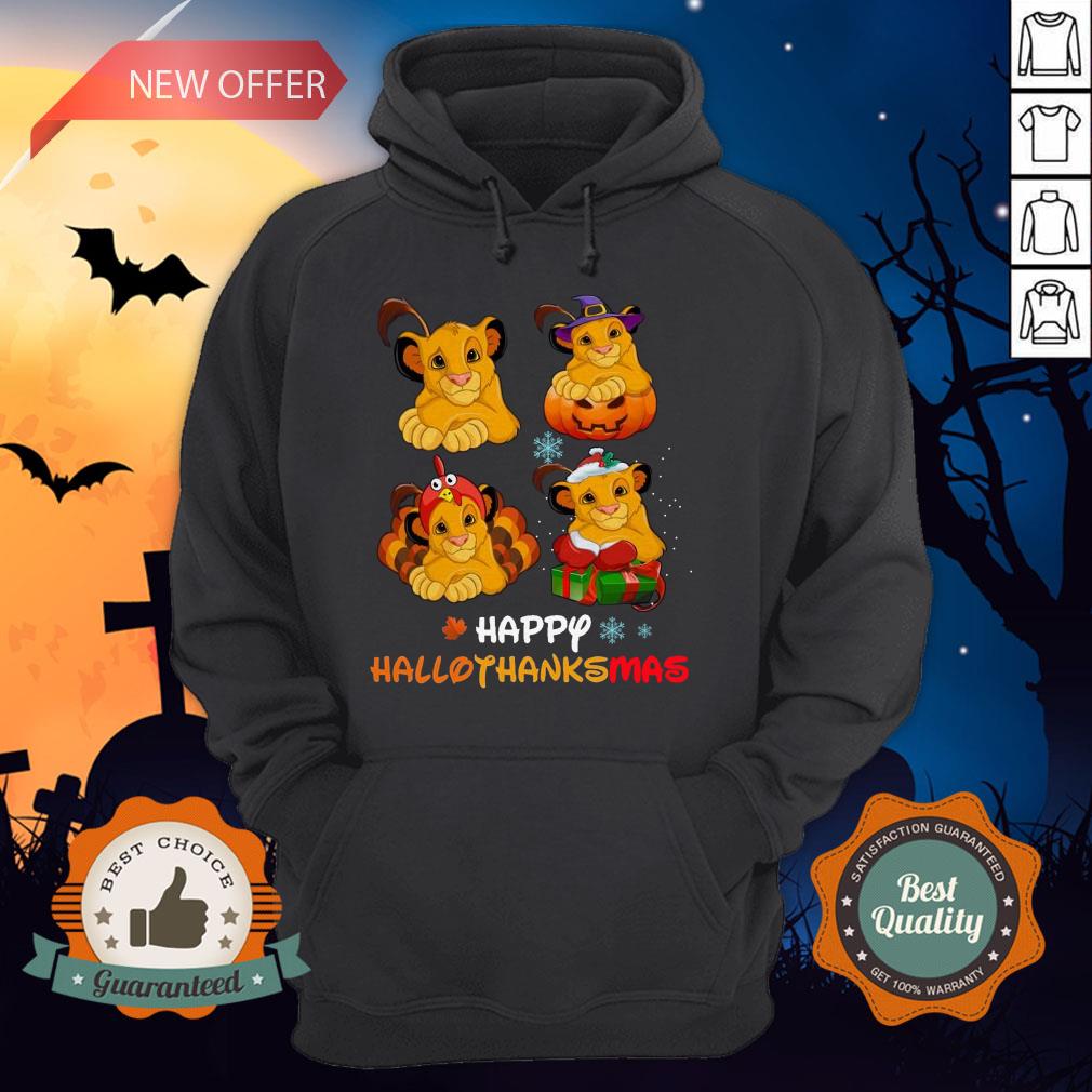 Nice Lions Happy Hallothanksmas Shirt