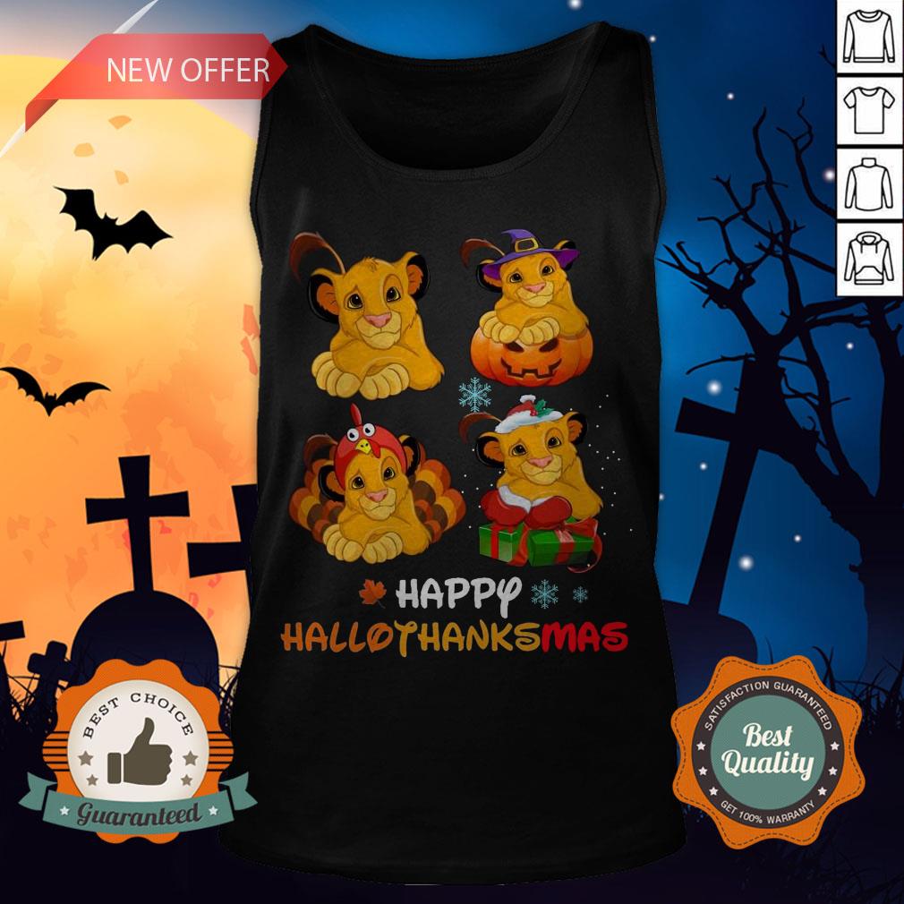 Nice Lions Happy Hallothanksmas Shirt