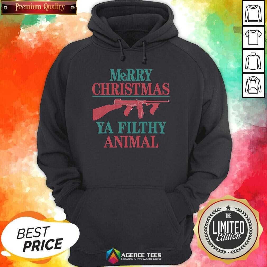 Nice Merry Christmas Gun Ya Filthy Animal Shirt