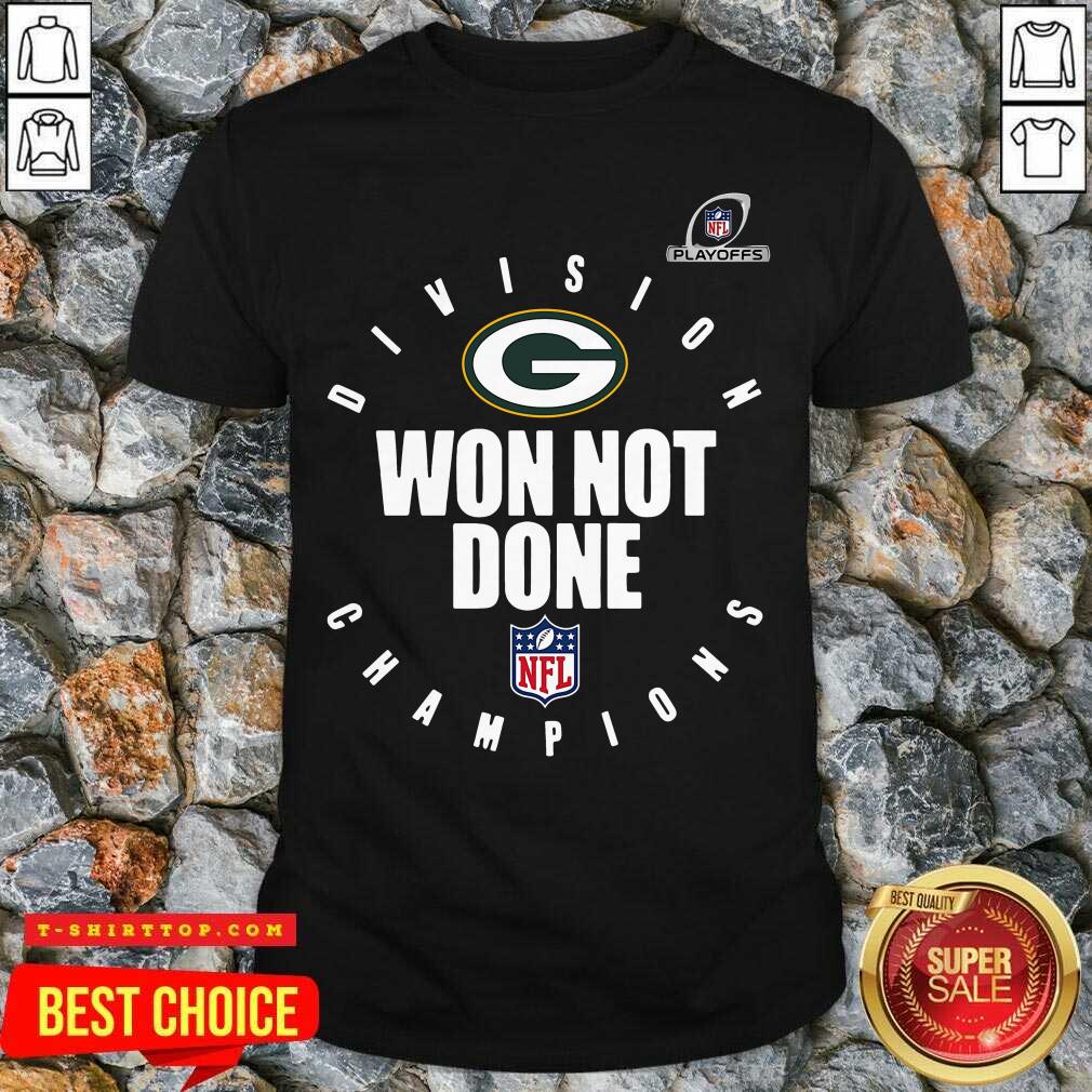 Nice Nfl Playoffs 2020 Won Not Done Division Champions Buffalo Bills Shirt